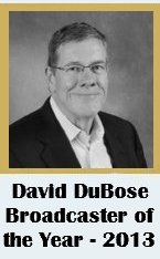 David Dubose, ABA Broadcaster of the Year 2013