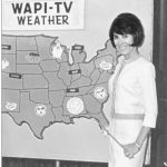 Rosemary Lucas bw at weather map