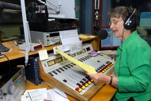 Judy at the board